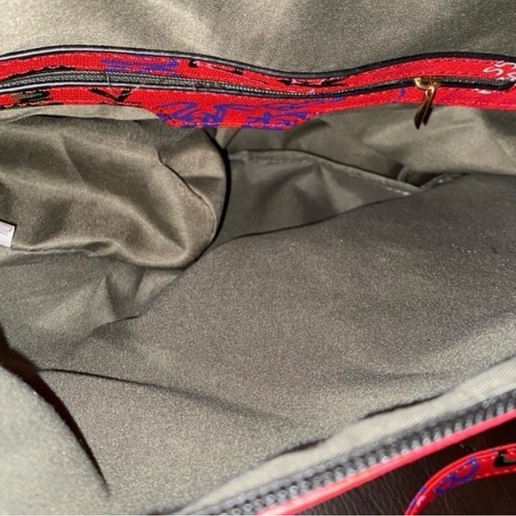 Faux Leather Fringed Moto Backpack - Picture 3 of 6